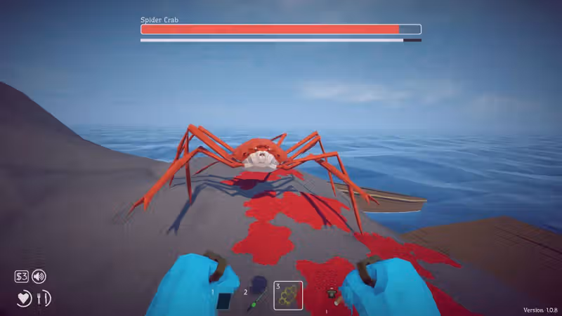 How to beat the How to Fish Spider Crab boss