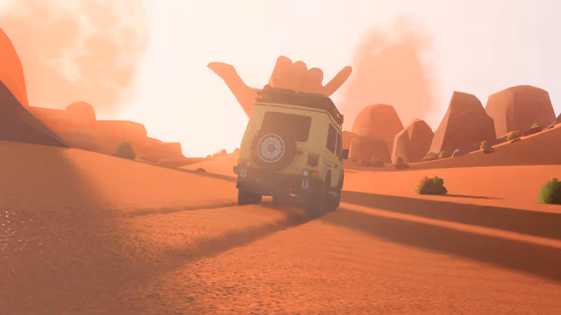 The vibey offroading game with more than a million Steam wishlists has a release date