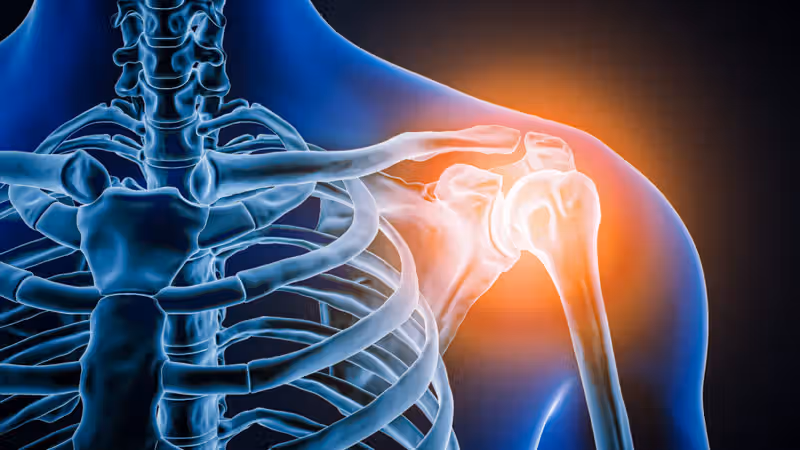Doctors took a look at man's painful shoulder—they found the joint was missing