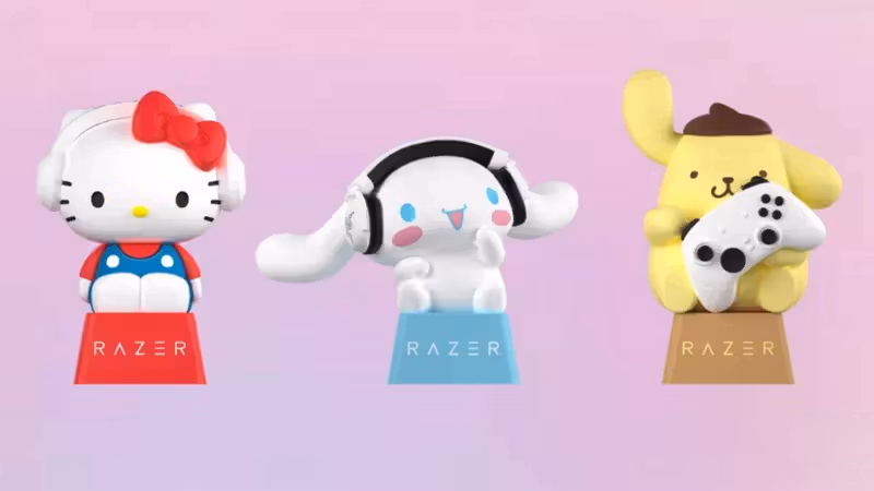 Razer's Target exclusive Sanrio keycaps are live, but collecting the full set could cost almost as much as gaming keyboard