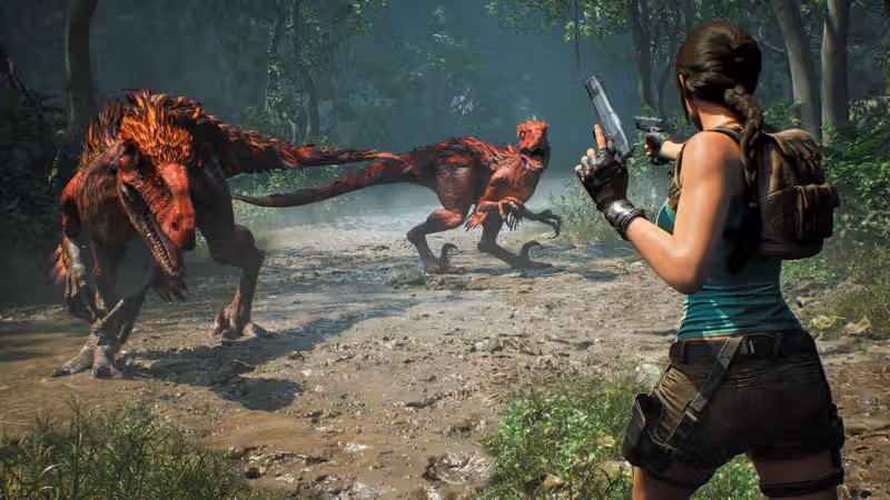 Tomb Raider: Legacy of Atlantis' new combat is built to "showcase some of the things that Lara used to do" on the PS1