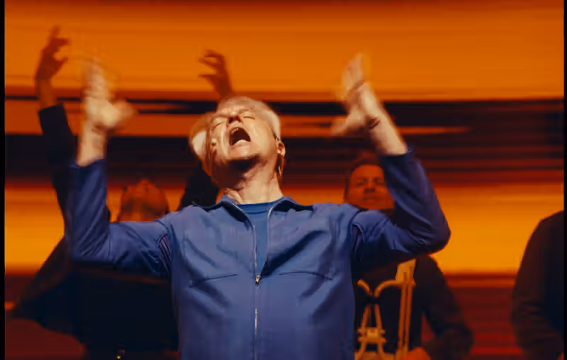 David Byrne’s recent world tour turned into 70mm concert film by Brady Corbet