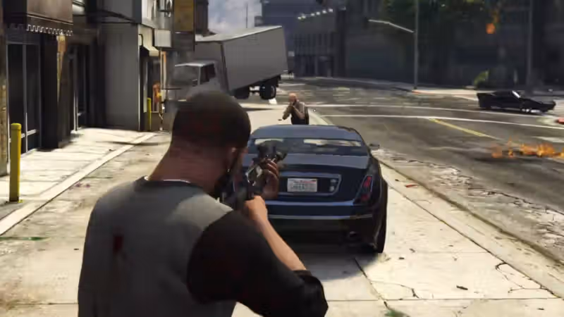 I added player-seeking hit squads to GTA 5, though the billion other mods I have installed keep getting in their way