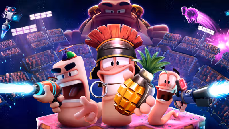 Worms Galactic Tactics is such a good strategy roguelike that I can't believe it didn't already exist