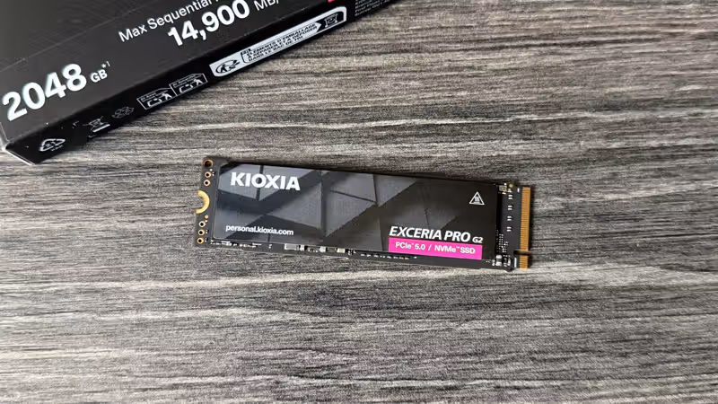 Kioxia Exceria Pro G2 NVMe SSD review