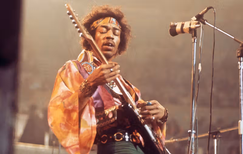 Footage unearthed from drama student who filmed Jimi Hendrix’s Woodstock performance from the stage