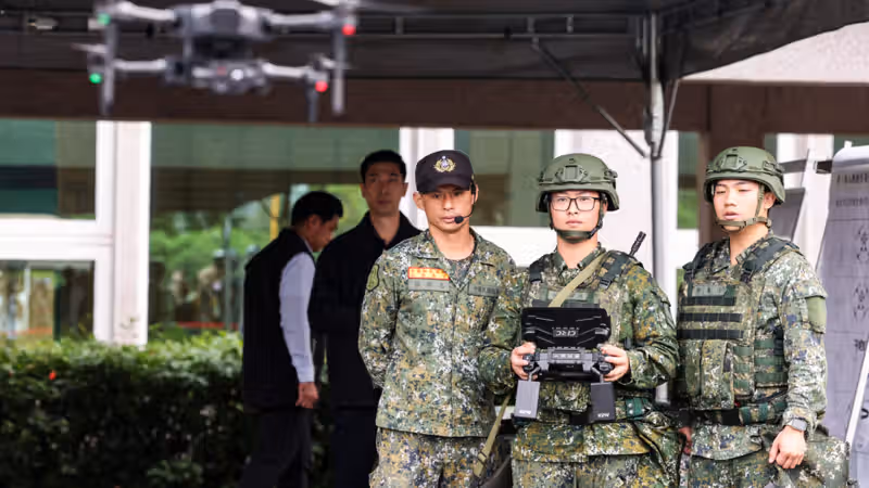 As China looms, Taiwan makes more drones for defense and the US military