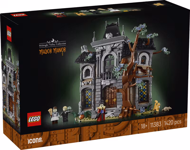 LEGO Icons Midnight Valley Collection Mayor Manor (11383) Officially Announced