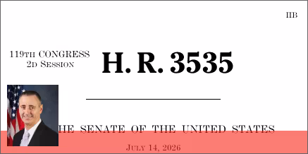 H.R. 3535: Stop Foreign Funds in Elections Act