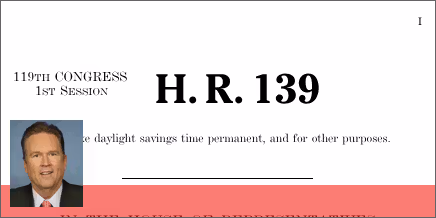 H.R. 139: Sunshine Protection Act of 2025
