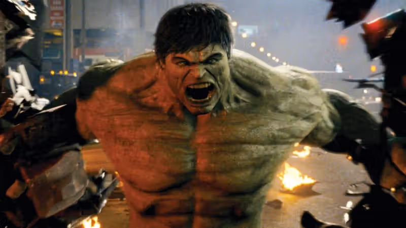 The Incredible Hulk director says Captain America was originally in the movie, but it was a "little too dark"