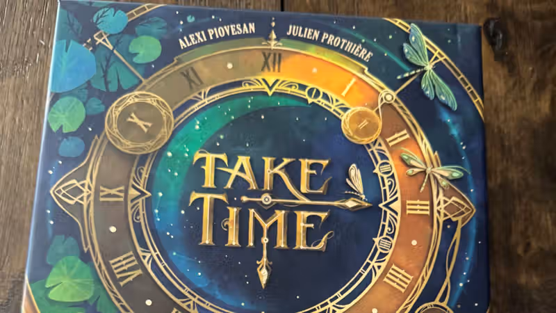 Take Time is a fantastic co-op board game, so there's no surprise it wound up on the recommended list for the Spiel des Jahres