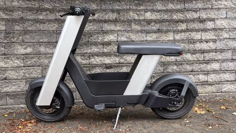 Pushing the limits: Infinite Machine's Olto is barely a bicycle