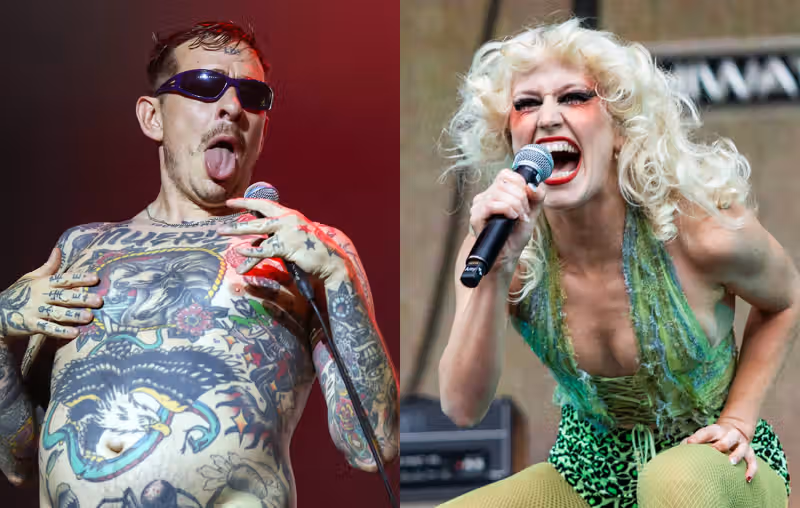 Watch Amyl & The Sniffers’ Amy Taylor join Viagra Boys for John Prine cover ‘In Spite Of Ourselves’ at FORWARDS Bristol 2026