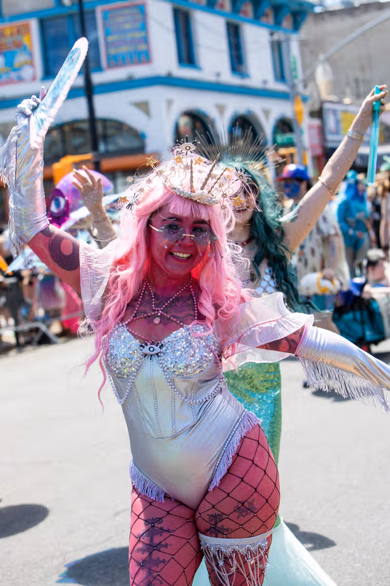 The 2026 Coney Island Mermaid Parade in (NSFW) pics