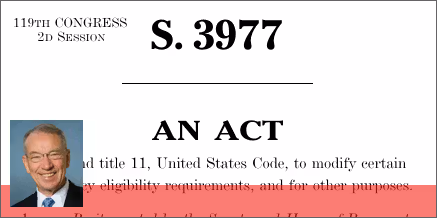 S. 3977: Bankruptcy Threshold Adjustment Act of 2026