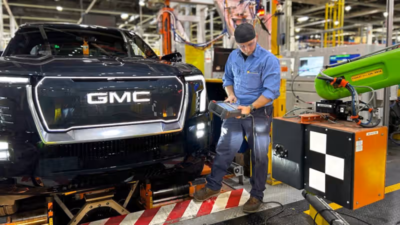 GM installs robots at flagship EV factory after laying off 1,300 workers