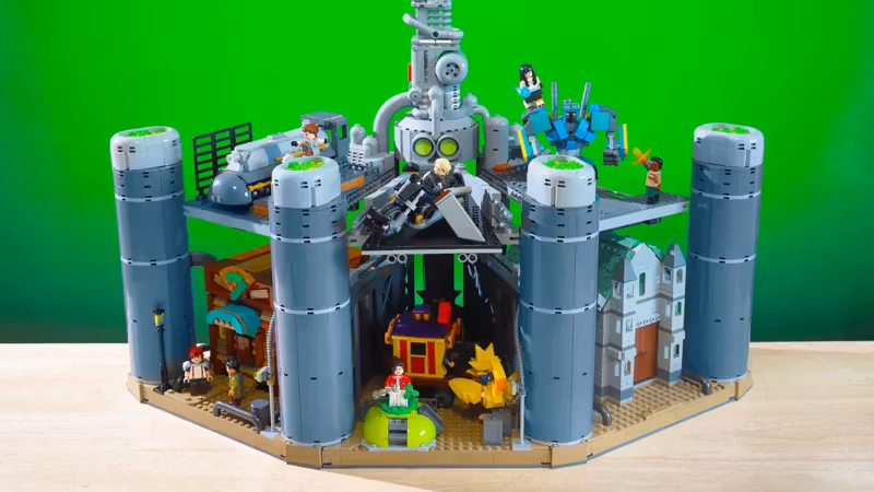 Fan makes incredible Lego Final Fantasy set, and now I'm hoping it becomes a real model
