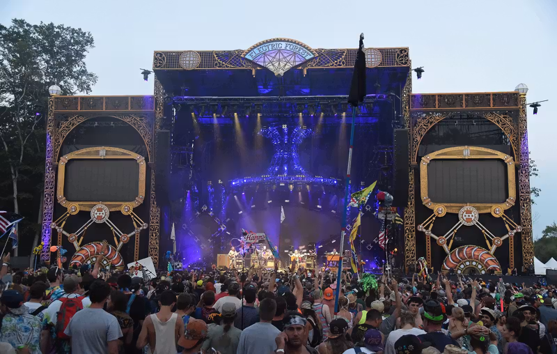 Investigation underway after dead newborn baby found in toilet at Electric Forest festival