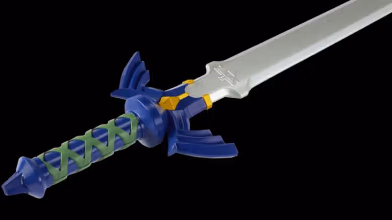 Legend of Zelda Master Sword replica by Hasbro goes up for pre-order, and it's cheaper than I thought it'd be