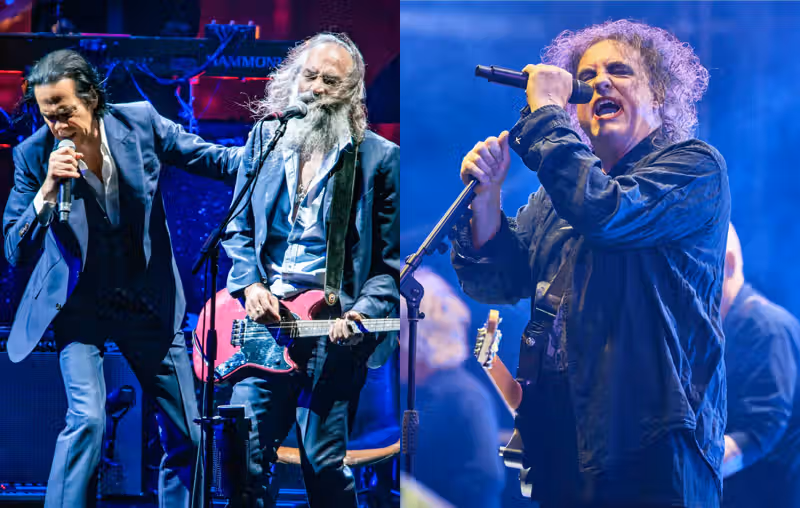 See Nick Cave & The Bad Seeds enjoying The Cure at Way Out West