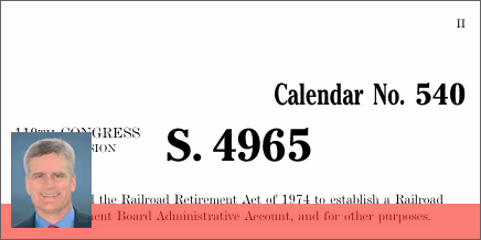 S. 4965: Railroad Retirement Board Stability Act of 2026