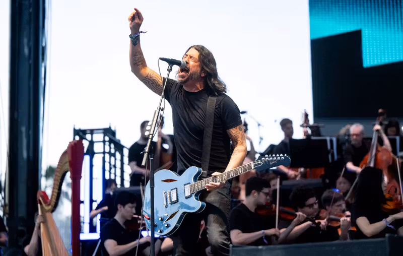 Watch Foo Fighters play rarities with LA Philharmonic Orchestra at Hollywood Bowl