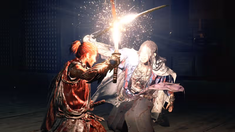 A special weapon was forged to create Onimusha: Way of the Sword's brutal blade sound effects: "We wanted that very raw, kind of rough feel"