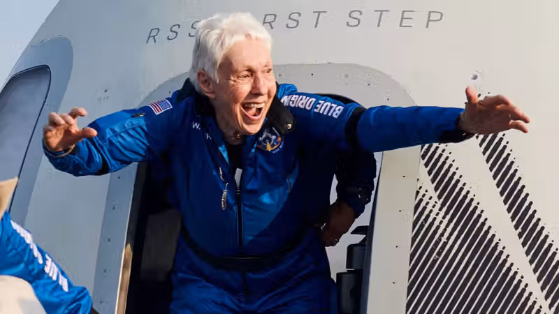 Wally Funk, last of Mercury 13 and oldest woman in space, dies at 87