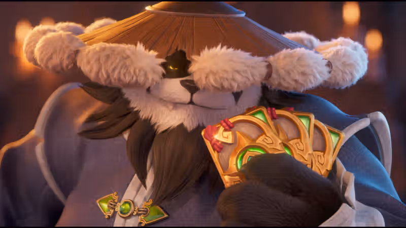 Hearthstone just got its first new class in four years: Warcraft's fire-breathing panda Monk