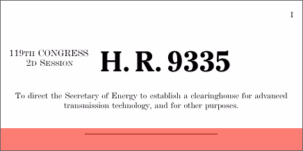 H.R. 9335: Advanced Transmission Technology to Reduce Rates Act
