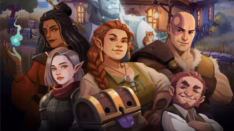 Long Rest Tavern is a cozy D&D management game with some familiar faces from Baldur's Gate 3 – and yes, you can pet the baby mimics