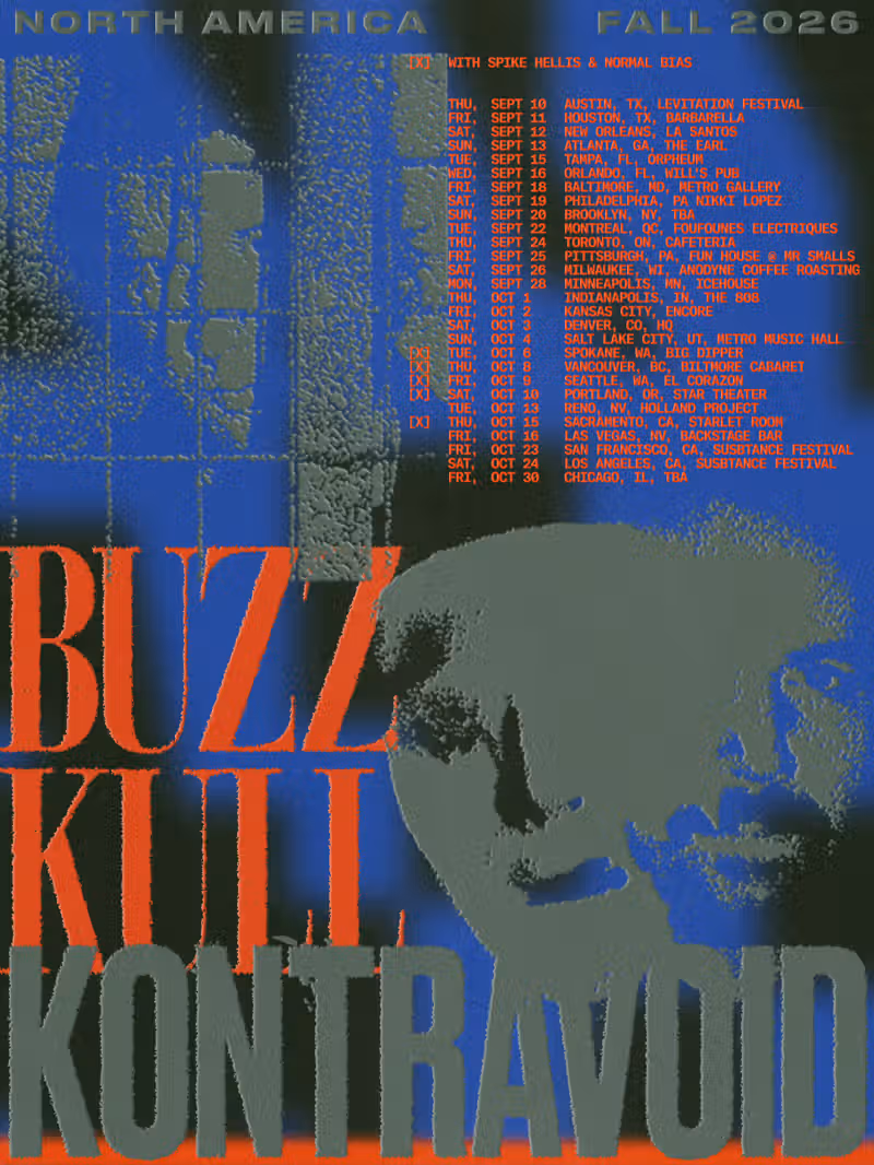 Buzz Kull and Kontravoid Join Forces for Fall North American Tour