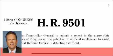 H.R. 9501: AI Tax Integrity Act of 2026