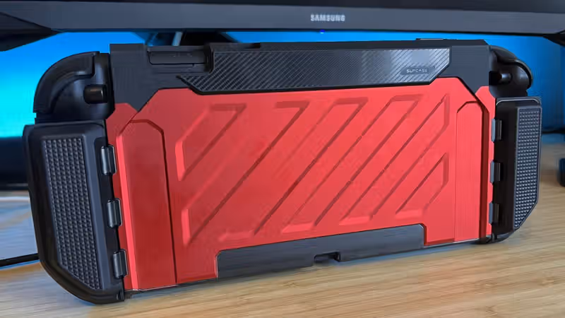 The SupCase Unicorn Beetle Pro adds grips that actually fit inside my Nintendo Switch 2 case, but it drops a few features in the process