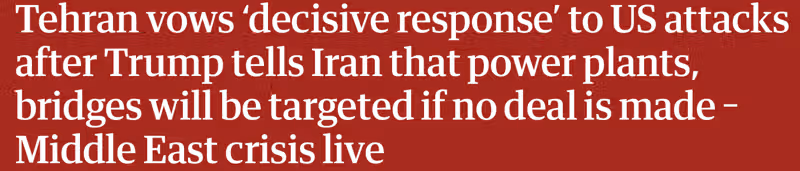 Iran War: Trump TACOs on Strait of Hormuz Fee as Blockade Starts but Again Threatens to Attack Iran Energy and Critical Infrastructure as Iran Warns of Closure of Bab el-Mandeb, Destruction of Gulf State Energy Production
