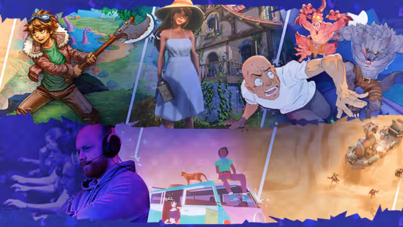 Skip the queues and retire the folding chairs - this month's indie.io release slate saves you from the Gamescom grind