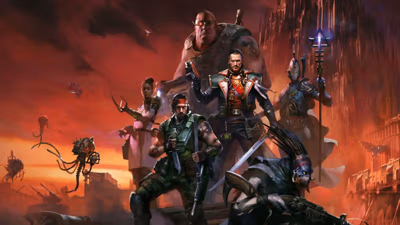 Warhammer 40,000: Dark Heresy will let us recruit a space elf pirate and one of the holy psychics whose lives are nasty, brutish, and short