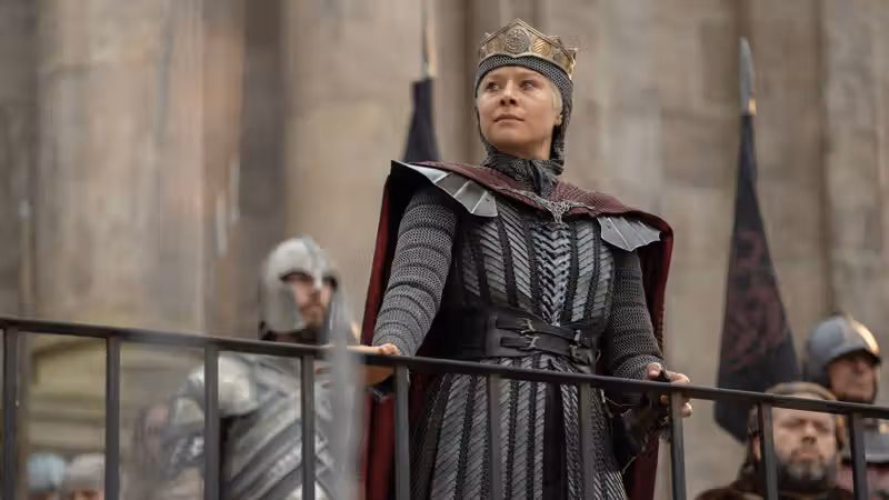 House of the Dragon season 3 star Emma D'Arcy says episode 8's big death "condemns Rhaenyra"