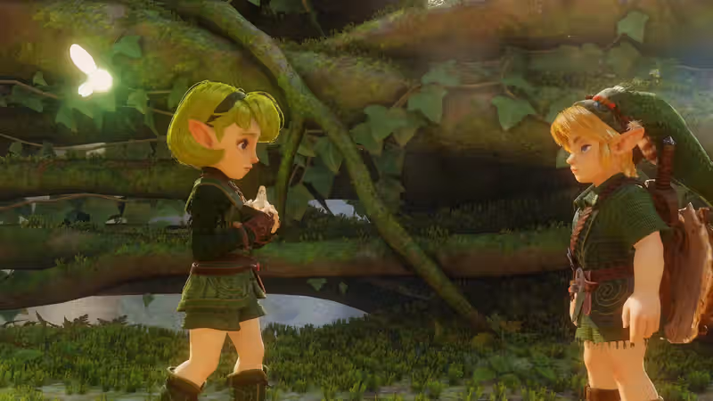 One huge change in the Ocarina of Time remake: full voice-acted cutscenes for everyone, except Link of course