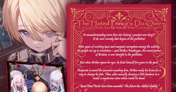 Hanashi Media Licenses The Hated Prince's Do-Over, The Sage of the Forbidden Library, 6 More Light Novels