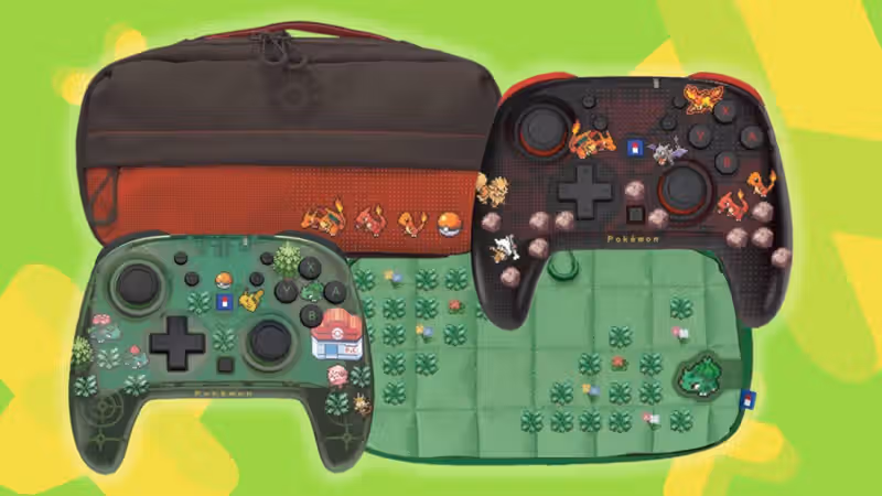 These new Hori pixel art Switch 2 accessories are after my aging Pokemon-loving heart