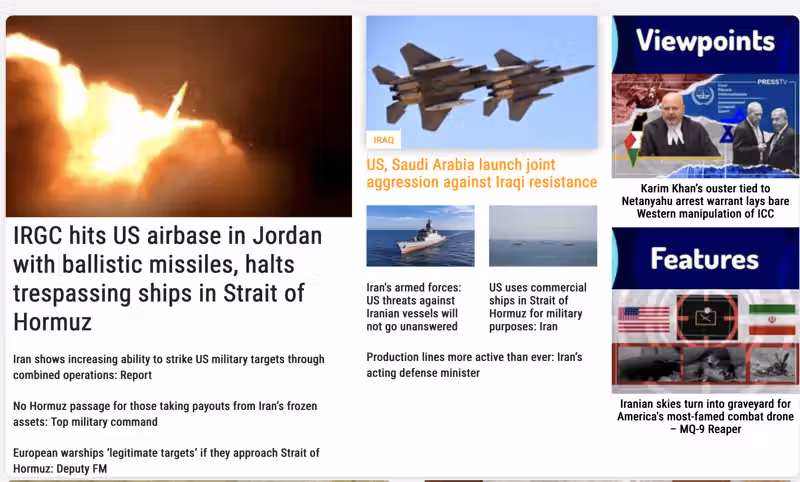 Iran War: Iran Hits US Base in Jordan After US-Saudi Strike on Iraqi Militia
