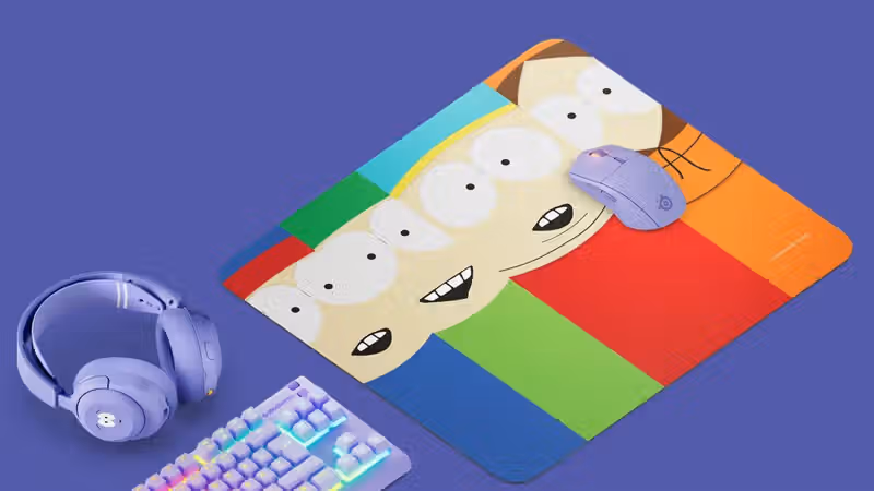 No, it's not Towelie - but this South Park x SteelSeries mouse pad is nearly half price until midnight