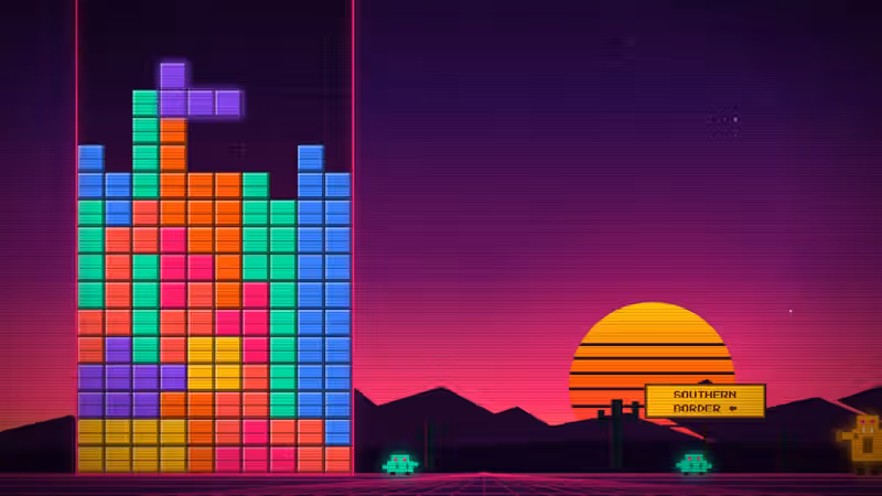 Just days after The Tetris Company warned that 'we take copyright infringement very seriously,' the Tetris clone in the White House Arcade suddenly disappears