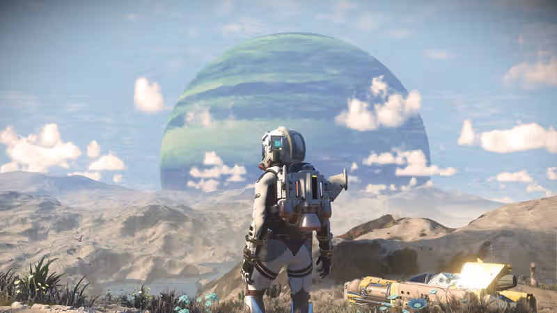 "If people weren't playing No Man's Sky, I don't think we would want to do updates," says Sean Murray, but he'd probably try to sneak in more content years later anyway
