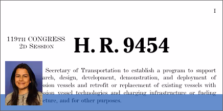H.R. 9454: Next Generation Shipping Act