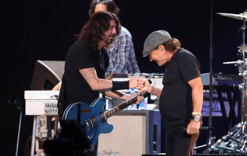 Foo Fighters to step in as support act for AC/DC for “one night only”: “This is literally a dream come true. So if you want blood, you’ve got it”