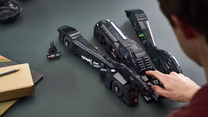 Fans agree new Lego Batman Returns Batmobile looks great, but the lack of minifigures is a "bit of a let down"