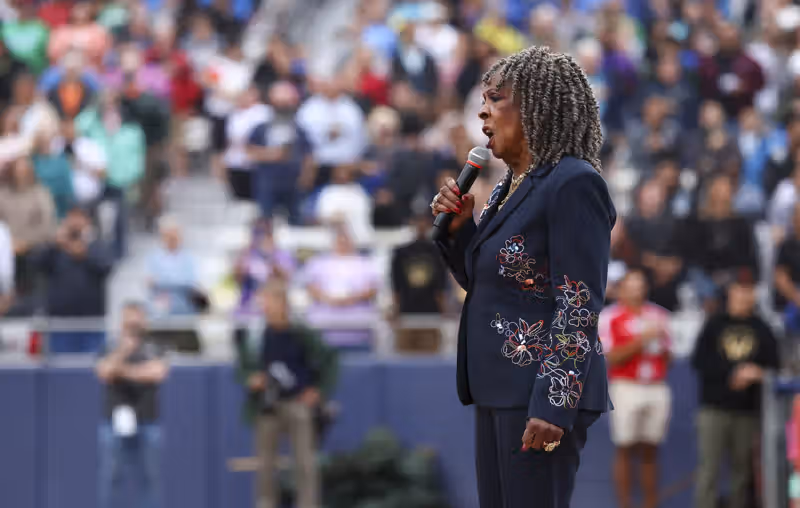 Martha Reeves blames viral botched US National Anthem performance on backing singers, attempts it again on live TV